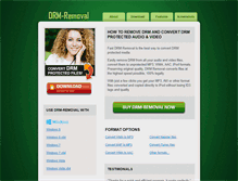 Tablet Screenshot of drm-removal.com
